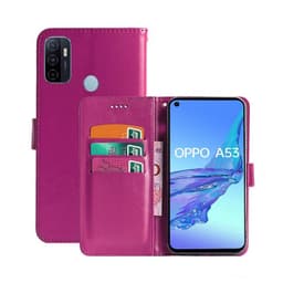 Wallet Cover 3-kort Oppo A53 4G  - lyserød