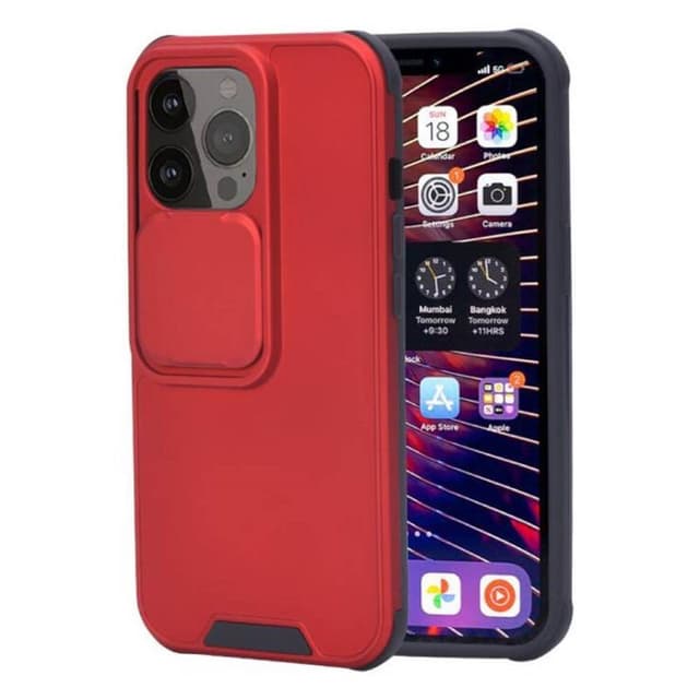 Slide cover Apple iPhone 13 Pro  - rød