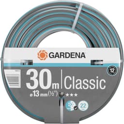 GARDENA 18009-20 Haveslange 30 m 13 mm 1/2 tomme Grå,