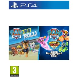 Paw Patrol: On a roll!/Mighty Pups Save Adventure Bay Bundle (PS4)
