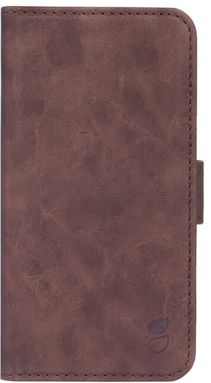 Gear iPhone 12/12 Pro plånboksfodral (nubuck brun)