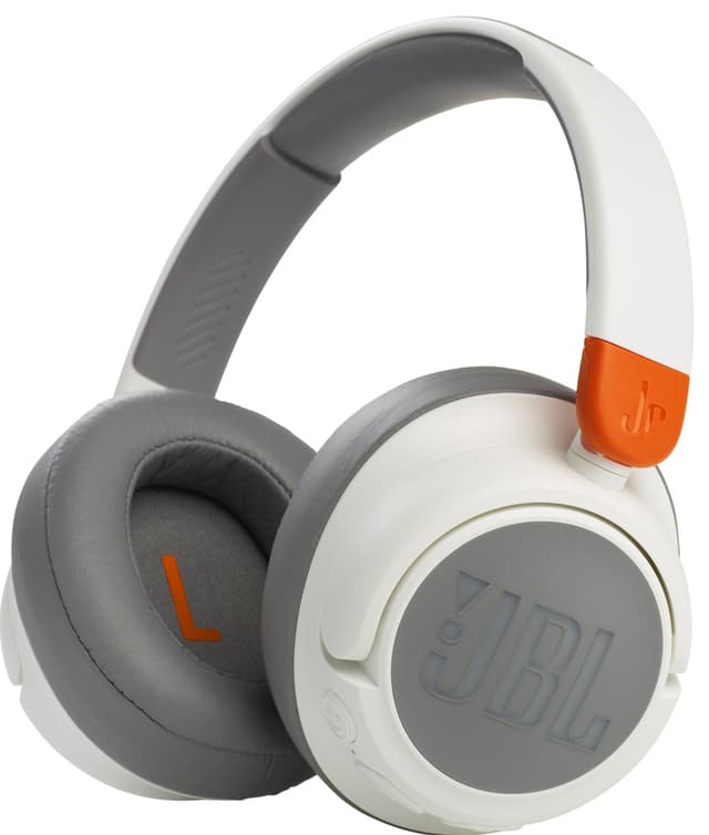 Jr460NC trådlösa on-ear hörlurar (vita)