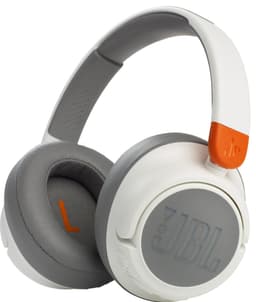 JBL Jr460NC trådlösa on-ear hörlurar (vita)