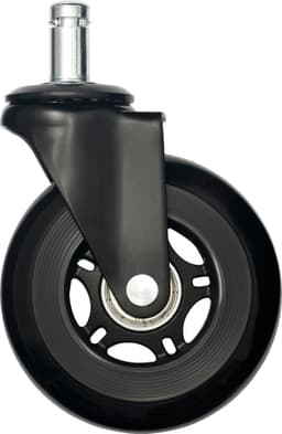Essentials 75 mm Rollerblade renkaat - 5 kpl (musta)