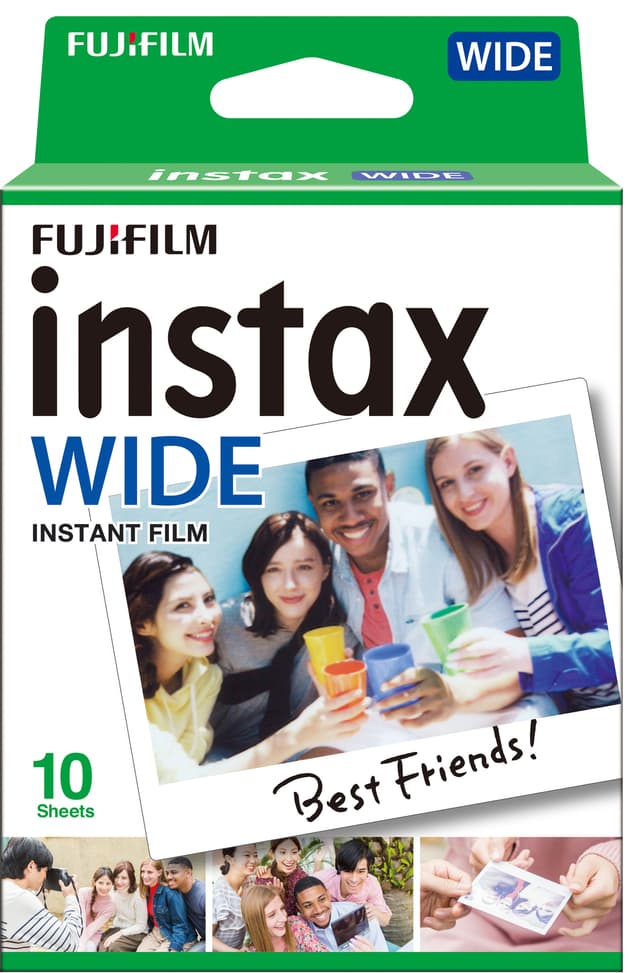 Fujifilm Instax Wide fotoark (10-pakning)