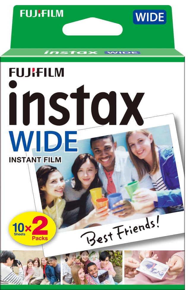 Fujifilm Instax Wide direktfilm (20-pack)