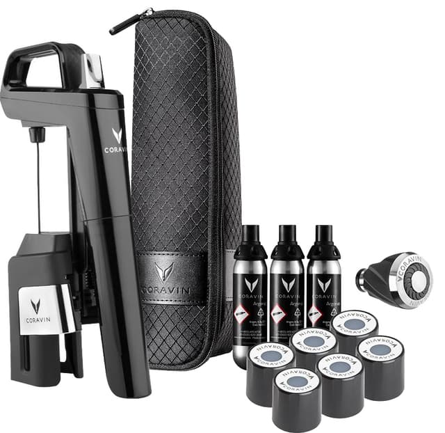 Coravin Timeless Six+ vinbevaringssystem 112326 (piano black)