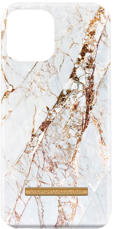 Onsala Fashion iPhone 13 deksel (white rhino marble)