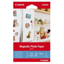 Canon MG-101 10x15cm magnetiskt fotopapper (5 ark)