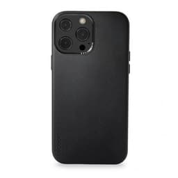 Decoded iPhone 13 Pro Kuori Leather Backcover Musta
