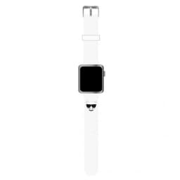 Karl Lagerfeld Apple Watch 38/40/41mm Armband Choupette Vit