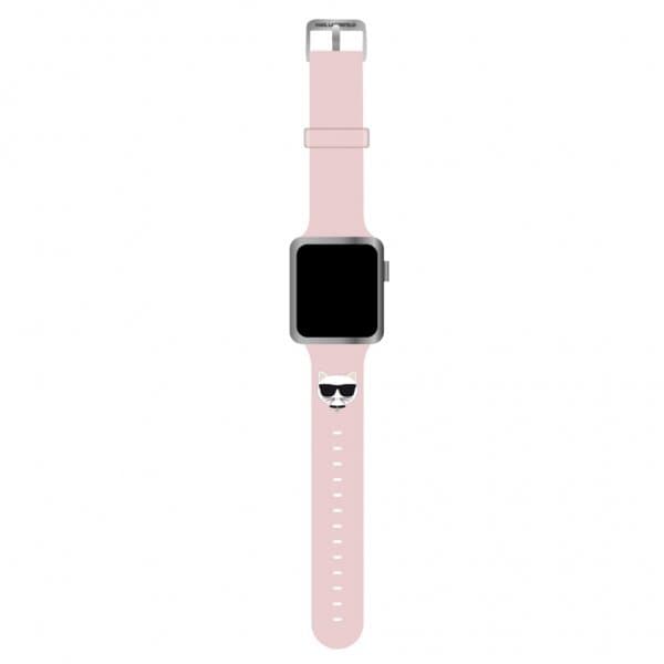 Karl Lagerfeld Apple Watch 38/40/41mm Armband Choupette Rosa