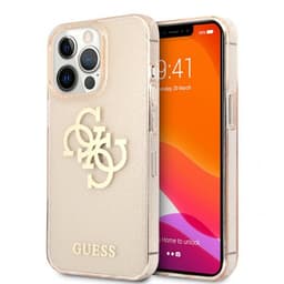 Guess iPhone 13 Pro Max Kuori Full Glitter Kulta
