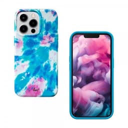 LAUT iPhone 13 Pro Kuori Huex Tie Dye Sky Blue