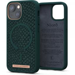 Njord by Elements iPhone 13 Mini Kuori Salmon Series Vihreä