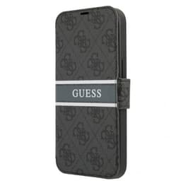 Guess iPhone 13 Mini Fodral Printed Stripe Grå