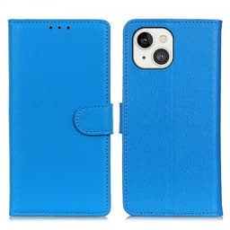 Nordic Covers iPhone 13 Etui Litchi Blå