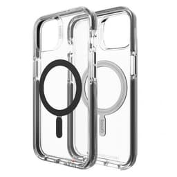 Gear4 iPhone 13 Kuori Santa Cruz Snap Transparent Musta
