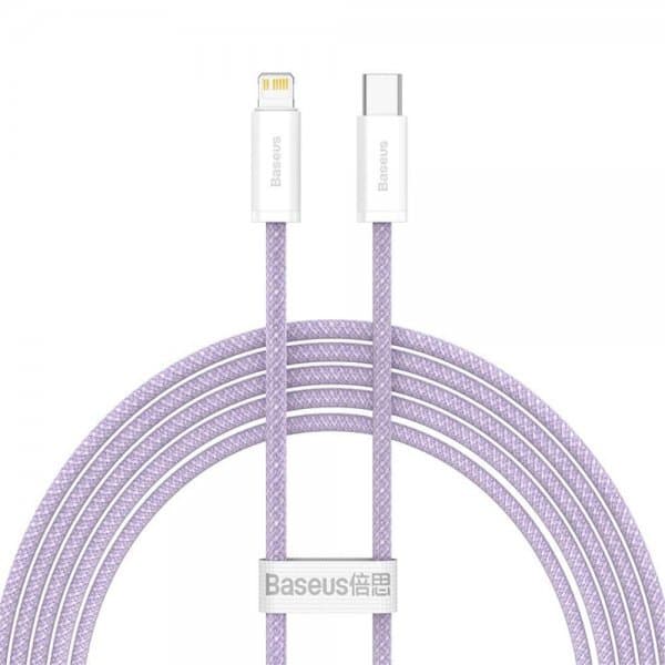 Baseus Kabel Dynamic Series USB-C till Lightning 2 m Lila