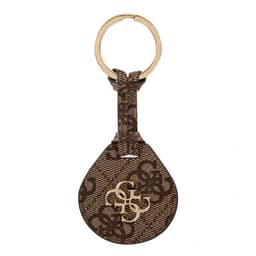 Guess AirTag Pidike 4G Logo Ruskea
