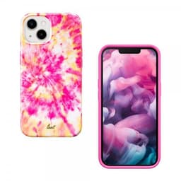 LAUT iPhone 13 Deksel Huex Tie Dye Hot Pink