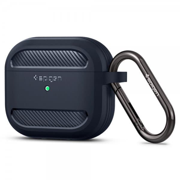 Spigen AirPods 3 Deksel Rugged Armor Charcoal Gray