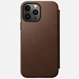 NOMAD iPhone 13 Pro Max Etui Rugged Folio Rustic Brown