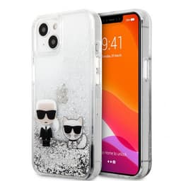 Karl Lagerfeld iPhone 13 Mini Kuori Liquid Glitter Hopea