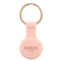 Guess AirTag Holder med Logo Rosa