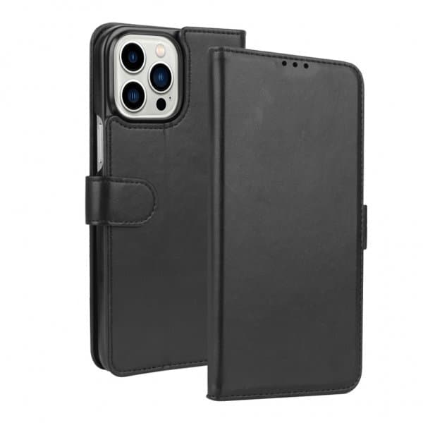 Krusell iPhone 13 Pro Etui PhoneWallet Sort