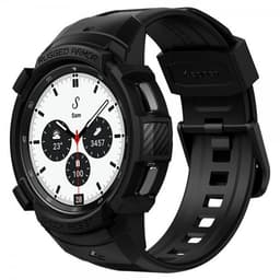 Spigen Samsung Galaxy Watch 4 Classic 42mm Kuori Rugged Armor Pro Musta