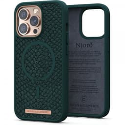 Njord by Elements iPhone 13 Pro Max Cover Salmon Series Grøn
