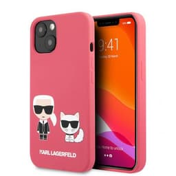 Karl Lagerfeld iPhone 13 Deksel Karl & Choupette Rosa