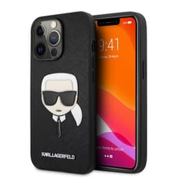 Karl Lagerfeld iPhone 13 Pro Max Kuori Embossed Karl Musta