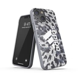 Adidas iPhone 13 Mini Kuori Snap Case Leopard Harmaa