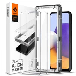 Spigen Samsung Galaxy A22 5G Näytönsuoja GLAS.tR ALIGNmaster 2-Pakkaus