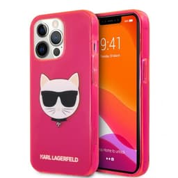 Karl Lagerfeld iPhone 13 Pro Max Skal Fluo Rosa