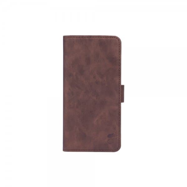 Gear Samsung Galaxy A22 5G Fodral Mobile Wallet Nubuck Brun