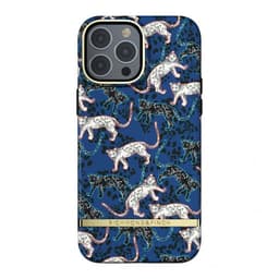 Richmond & Finch iPhone 13 Pro Max Cover Blue Leopard