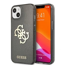 Guess iPhone 13 Kuori Full Glitter Musta