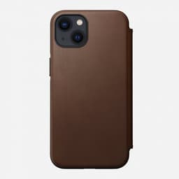 NOMAD iPhone 13 Kotelo Rugged Folio Rustic Brown