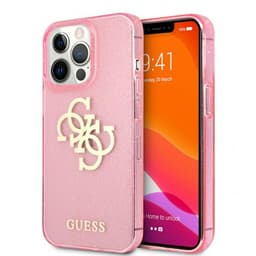 Guess iPhone 13 Pro Kuori Full Glitter Vaaleanpunainen