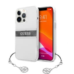 Guess iPhone 13 Pro Deksel Stripe Charm Grå