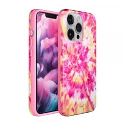LAUT iPhone 13 Pro Kuori Huex Tie Dye Hot Pink