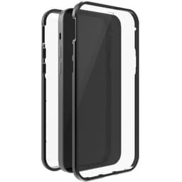 Black Rock iPhone 13 Pro Kuori 360° Real Glass Case Musta