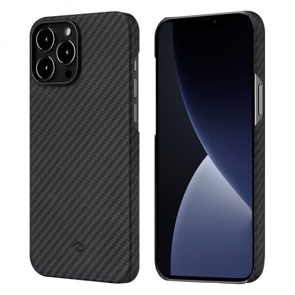 Pitaka iPhone 13 Pro Max Deksel MagEZ Case 2 Black/Grey Twill