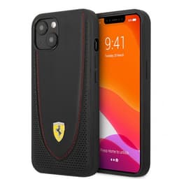 Ferrari iPhone 13 Mini Cover Perforeret Sort