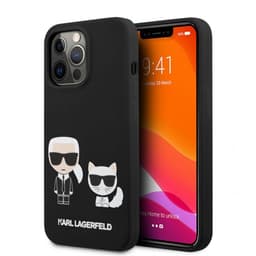 Karl Lagerfeld iPhone 13 Pro Cover Karl & Choupette Sort