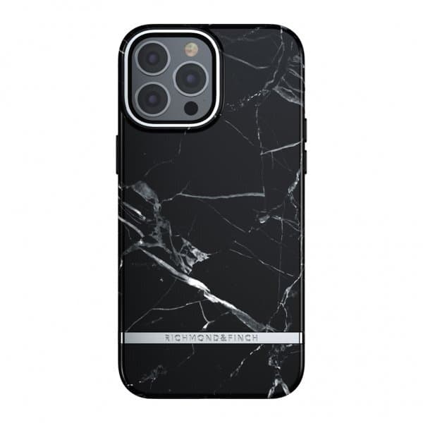 Richmond & Finch iPhone 13 Pro Max Cover Black Marble