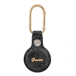 Guess AirTag Holder Vintage Script Svart
